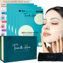 Terra & Hue Glass Skin Bio Collagen Mask, Pack of 4